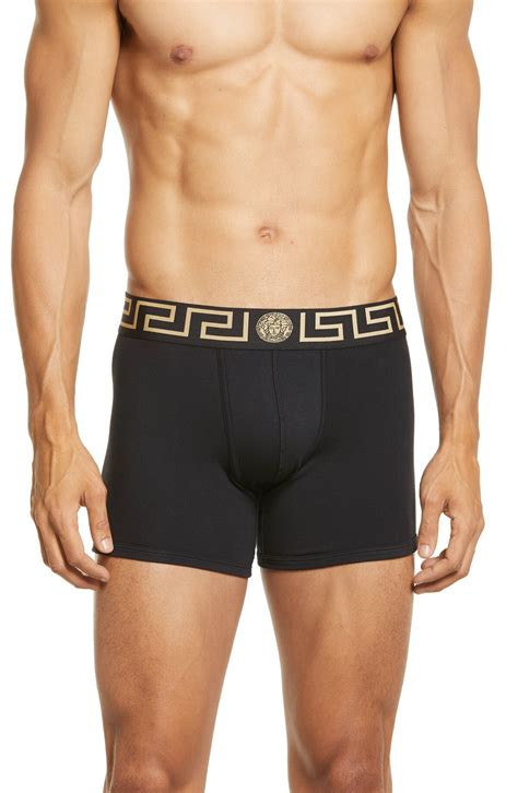 versace briefs black|Versace men's underwear from macy's.